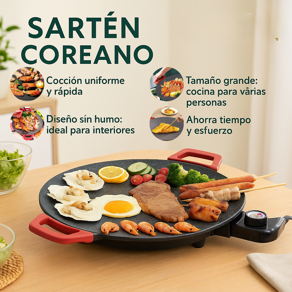 Sartén Coreano