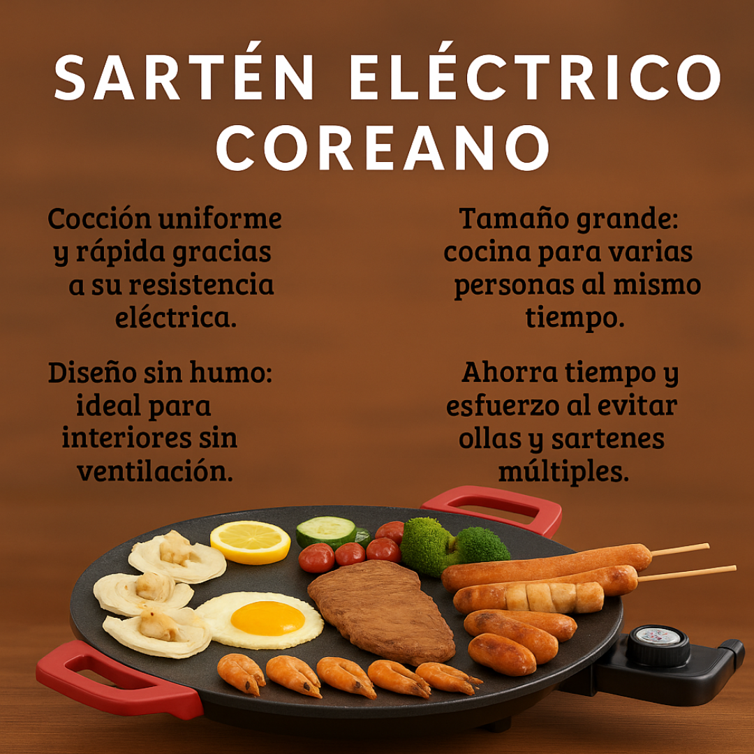 Sartén Coreano