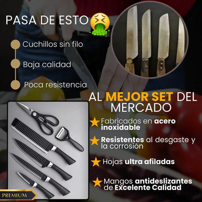 Corte Maestro™ ll Set de Cuchillos PREMIUM