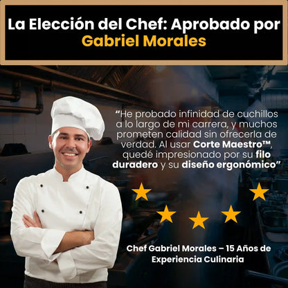 Corte Maestro™ ll Set de Cuchillos PREMIUM