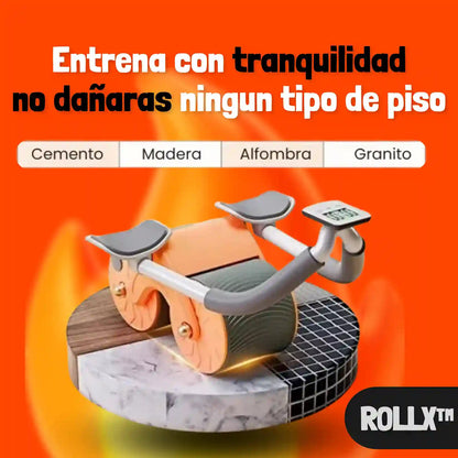 RollX™ ll Rueda Abdominal PRO + Apoya rodillas