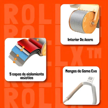 RollX™ ll Rueda Abdominal PRO + Apoya rodillas